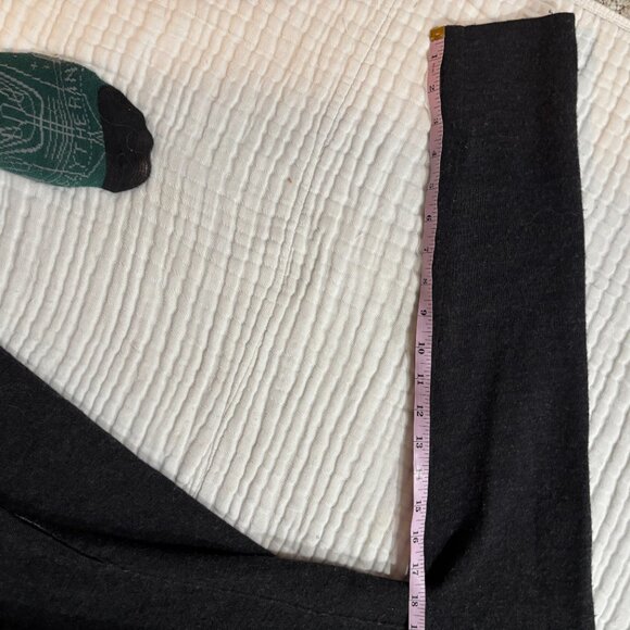 Eileen Fisher Reversible Open Front Cardigan Gray Wool Blend – Women’s XS - Picture 9 of 11